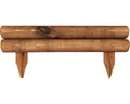 Produktbild: Beeteinfassung gerade 50x20 cm natur