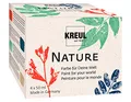 Produktbild: KREUL 49440 - Nature Set, 4 x 50 ml, wasserbasierte Farbe, aus nachhaltigen, natürlichen Rohstoffen, cremig, schnelltrocknend und lichtecht, für zahlreiche Untergründe