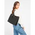 Produktbild: Guess Tasche Damen Shopper Meridian Dreieck Logo Schwarz