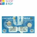 Produktbild: 2x Renata 321 SR616SW Silberoxid 1.55V Uhr Batterien Schweizer Qualität