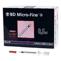 Produktbild: BD Micro-Fine+ U100 Insulinspritze 0,5ml 30G