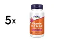Produktbild: 5 x Now Foods Vitamin D3 and K2 - 1000IU/45mcg (120) (162,38 EUR/kg)
