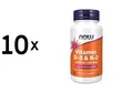 Produktbild: 10 x Now Foods Vitamin D3 and K2 - 1000IU/45mcg (120) (162,49 EUR/kg)
