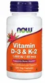Produktbild: Vitamin D-3 & K-2 / VITAMIN D3 + K2 / 120 Kapseln