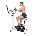 Produktbild: Christopeit Crosstrainer – 2-in-1 Cross- & Heimtrainer CT 4 mit 7 kg Magnet-Bremse & 8 Widerstandsstufen – Leises Training, LCD-Display, Puls-Sensoren & Tablet-Halterung – Gelenkschonend
