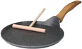Produktbild: STONELINE Crêpepfanne Back to Nature, Aluminiumguss, Ø 25 cm, mit Teigverteiler, Induktion