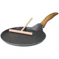 Produktbild: Stoneline Pfannkuchenpfanne ''Back to Nature'' in Schwarz - Ø 25 cm