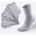 Produktbild: Socken WÄSCHEPUR, Damen, Gr. 1, grau (grau, meliert), 59% Baumwolle, 22% Polyester, 18% Polyamid, 1% Elasthan, Socken Socken