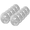 Produktbild: 10er Multipack GP Knopfzelle CR 2032 3 V 10 St. Lithium GPCR2032STD900C10