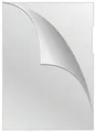 Produktbild: Q-Connect KF11193 Aktenhüllen vom Typ L Din A4 Genarbt Erweitert/ 50 Stück/Farbe: Transparent/PP Hartfolie 100 μm/Seitlich Offen Stabil Sichthüllen Klarsichthüllen