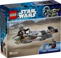 Produktbild: Der Mandalorianer und Grogu auf Speeder Bike LEGO Star Wars 75436  N01/26