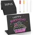 Produktbild: 30 Stück Mini Kreidetafel 10x75cm Kreidetafel KleinMini Tafeln zum Beschrifte...