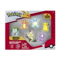 Produktbild: Pokémon PKW2684 - Battle Figure Multipack - 6er Pack, offizielle bewegliche Figuren, je 5 cm, Mehrfarbig