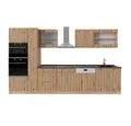 Produktbild: Vicco Küchenzeile R-Line, Artisan-Eiche/Goldkraft Eiche, 350 cm mit Hochschrank, AP A...
