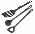 Produktbild: WESTMARK Kochbesteck-Set 3-tlg.: 1 Pfannenwender, 1 Rührlöffel, 1 Spitzlochlöffel, hochhitzebes