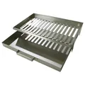 Produktbild: Buschbeck Feuerrost & Aschekasten für Betongrill, Stahl, ca. H9 x 30 x 46 cm