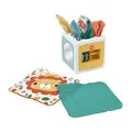Produktbild: Fisher-Price 2-in-1 Babys Tücherbox - Sensorisches Spielzeug für Feinmotorik und Sinnesentwicklung, für Kinder ab 3 Monaten, HML64