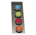 Produktbild: Zeller Present Magnet Magnet-Set COLOR Ø 2,5 x 1,5cm farbsortiert - 4 St