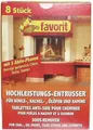 Produktbild: Favorit 512113 EntruÃüer 8 Würfel für Kohle-/¢ Ä¦läfen, RuÃü entfernen, Ofenreiniger