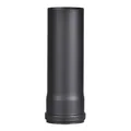 Produktbild: FIREFIX R80/2 Pelletofenrohr aus 1,2 mm starken Stahl in 80 mm Durchmesser, für Pelletöfen und Pelletfeuerstellen, Senotherm, schwarz, 250 mm lang