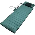Produktbild: Genius eZwell Massageauflage Massagematte Ganzkörpermassage 55 x 170 cm Rücken Beinen Nacken Fernbedienung, 5 Modi Wärmefunktion, Vibrationsmassage