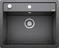 Produktbild: BLANCO DALAGO 6-F | Granitspüle aus SILGRANIT anthrazit | Einbauart: Flächenbündig | für 60 cm breite Unterschränke | Großes Beckenvolumen | Reinigungsfreundliche Öberfläche | [60,5x50x20,2 cm]