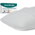 Produktbild: Kissenbezug 40x70 – Mikrofaser Oeko-TEX Zertifiziert – Grau – 2er Set Kopfkissenbezug für Kissen 40 x 70 Weich & Atmungsaktiv – Kissenbezüge Hypoallergen Waschbar mit Verdecktem Reißverschluss