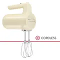 Produktbild: KitchenAid 5KHMB732EAC Cremefarben, kabelloser Handmixer, 7 Geschwindigkeiten, o