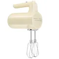 Produktbild: KitchenAid Handrührer/Mixer, kabellos mit Akku Creme 5KHMB732EAC Handmixer OVP