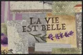 Produktbild: Salonloewe Fußmatte La Vie est Belle, Waschbare Wohnmatte 50 x 75 cm