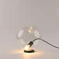 Produktbild: s.luce Tischlampe, Klar, Glas, Rund,Rund, 30x30 cm, Lampen & Leuchten, Innenbeleuchtung, Tischlampen, Tischlampen