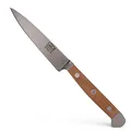 Produktbild: GÜDE Solingen - Spickmesser geschmiedet, 10 cm, Birnenholz, ALPHA BIRNE, Office Messer, Doppelkropf, Handmade Germany