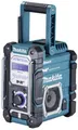 Produktbild: Makita Baustellenradio DAB+, UKW AUX, Bluetooth, USB spritzwassergeschützt Türkis, Schwarz