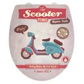 Produktbild: Wenko Toilettensitz Vintage Scooter mit Absenkautomatik WC Sitz Brille Klodeckel