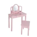 Produktbild: roba Schminktisch, BxH: 68 x 106 cm, Holz - rosa