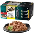 Produktbild: 50x50 g SHEBA Fresh&Fine Nassfutter mit Huhn, Geflügel und Pute adulte Katzen