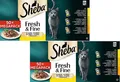 Produktbild: SHEBA Fresh & Fine Megapack Huhn Geflügel Truthahn (€ 8,26/kg)  Sauce 100 x 50 g