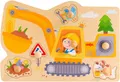 Produktbild: Haba Steckpuzzle Bagger, 6 Puzzleteile