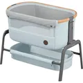 Produktbild: Maxi-Cosi Iora Beistellbett Baby, Faltbares Co-Sleeper, 0-6 Monate,  Neigungs & 5 Höhenstufen, Leichtes Schieben, Bequeme Matratze,Essential Grey - Grau