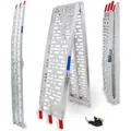 Produktbild: TRUTZHOLM 1 x Auffahrrampe Klappbar 228 cm Tragkraft 340 kg inkl. Spanngurt