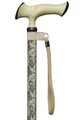 Produktbild: Gehstock Gehhilfe Super Soft Escort Ergonomic mit Paisley-Muster