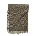 Produktbild: RØROS TWEED - Kattefot - Wolldecke aus norwegischer Lammwolle - Design von Judy D. Lundin - Deckenmaße: 140 x 220 cm