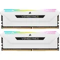 Produktbild: Corsair Vengeance RGB Pro SL Weiß 32GB Kit (2x16GB) DDR4-3600 CL18 DIMM Arbeitsspeicher
