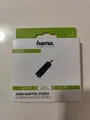 Produktbild: Hama Audio Klinken-Adapter 3,5mm/6,3mm M/W Jack Stereo Schwarz