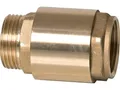 Produktbild: Rückschlagventil aus Messing mit AG 1/2'' X IG 1/2'' Typ 7 Durchfluss AG zu IG