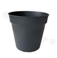Produktbild: Blumentopf / Pflanzkübel elho Green Basics Ø 40cm H 37cm schwarz