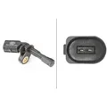 Produktbild: HELLA Sensor, Raddrehzahl hinten rechts 12V für SKODA VW SEAT AUDI 1K0927808 WHT003858 6PU 012 039-041