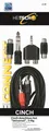 Produktbild: Heitech CINCH-ANSCHLUSS-SET „UNIVERSAL“, 5-TLG.