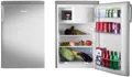 Produktbild: Amica Kühlschrank KS 361 112-1 E | Tischkühlschrank mit Gefrierfach | 108 l | EEK D | 85 cm Höhe | Edelstahloptik, D (Spektrum A bis G)
