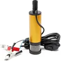 Produktbild: Wiltec - Mini Pumpe 12 L/min 8700 U/min 12 V, 19 Mm Auslass, Tauchpumpe Für Wasser Und Dieselöl, Mit Ansauggitter Zum Ablassen Von Flüssigkeit, Entwässerung, Umpumpen